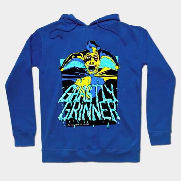 Ghastly Grinner - Are You Afraid of the Dark Hoodie by spookyruthy